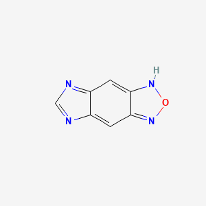 1H-imidazo[4,5-f][2,1,3]benzoxadiazole