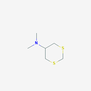 N,N-Dimethyl-1,3-dithian-5-amine