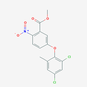 Methyl 5-(2,4-dichloro-6-methylphenoxy)-2-nitrobenzoate