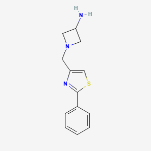 1-((2-Phenylthiazol-4-yl)methyl)azetidin-3-amine
