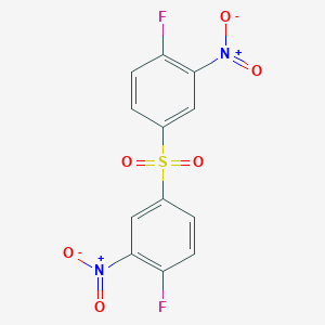 B146660 Bis(4-fluoro-3-nitrophenyl) sulfone CAS No. 312-30-1