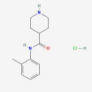 N-(2-Methylphenyl)-4-piperidinecarboxamide hydrochloride