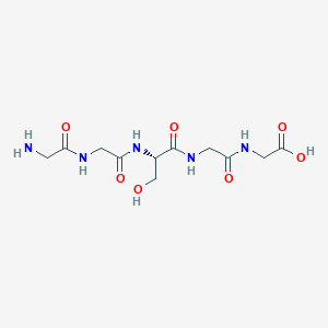 Glycine, glycylglycyl-L-serylglycyl-