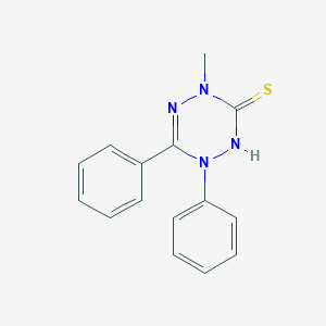 4-Methyl-1,6-diphenyl-1,4-dihydro-1,2,4,5-tetrazine-3(2H)-thione