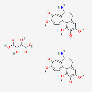 (S)-7-Amino-6,7-dihydro-1,2,3,10-tetramethoxybenzo(a)heptalen-9(5H)-one