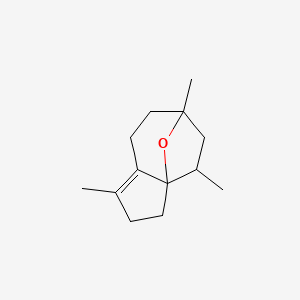 1,4,6-Trimethyl-2,4,5,6,7,8-hexahydro-3H-3a,6-epoxyazulene