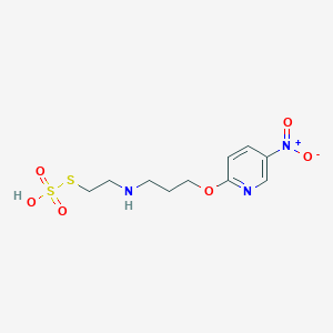 S-2-((3-(5-Nitro-2-pyridyloxy)propyl)amino)ethyl hydrogen thiosulfate