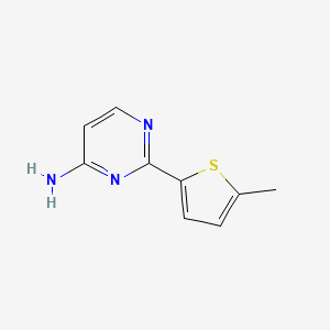 2-(5-Methylthiophen-2-yl)pyrimidin-4-amine