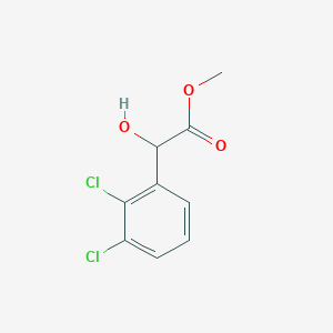 molecular formula C9H8Cl2O3 B1466651 Methyl 2-(2,3-dichlorophenyl)-2-hydroxyacetate CAS No. 1247786-03-3