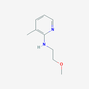 N-(2-methoxyethyl)-3-methylpyridin-2-amine
