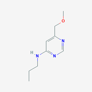 6-(methoxymethyl)-N-propylpyrimidin-4-amine