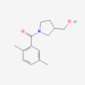 [1-(2,5-Dimethylbenzoyl)pyrrolidin-3-yl]methanol
