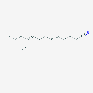 10-Propyltrideca-5,9-dienenitrile