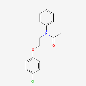 N-[2-(4-Chlorophenoxy)ethyl]-N-phenylacetamide