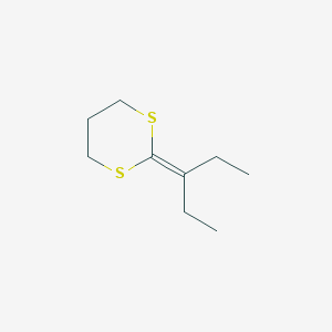 2-(Pentan-3-ylidene)-1,3-dithiane