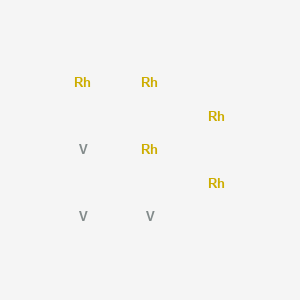 Rhodium--vanadium (5/3)