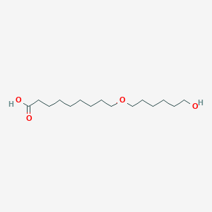 9-[(6-Hydroxyhexyl)oxy]nonanoic acid