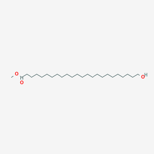 molecular formula C25H50O3 B14667204 Methyl 24-hydroxytetracosanoate CAS No. 37477-30-8