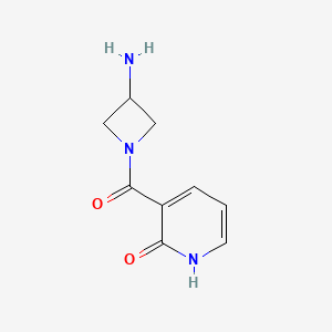 3-(3-Aminoazetidine-1-carbonyl)pyridin-2-ol