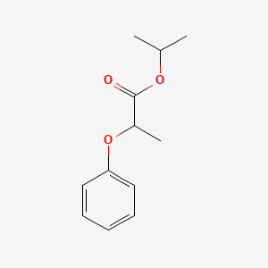 molecular formula C12H16O3 B14667210 Propan-2-yl 2-phenoxypropanoate CAS No. 42412-86-2