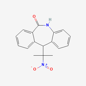 11-(2-Nitropropan-2-yl)-5,11-dihydro-6h-dibenzo[b,e]azepin-6-one