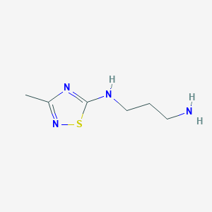 N1-(3-methyl-1,2,4-thiadiazol-5-yl)propane-1,3-diamine