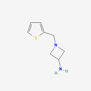 1-(Thiophen-2-ylmethyl)azetidin-3-amine