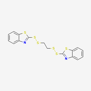 2,2'-(Ethane-1,2-diyldidisulfanediyl)bis(1,3-benzothiazole)