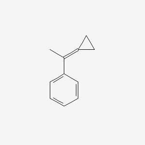 Benzene, (1-cyclopropylideneethyl)-