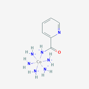 molecular formula C6H15CoN7O-6 B14667426 Azanide;cobalt;pyridine-2-carbonylazanide CAS No. 51176-01-3