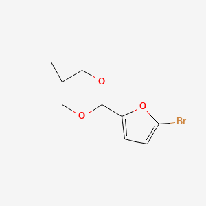 2-(5-Bromofuran-2-yl)-5,5-dimethyl-1,3-dioxane