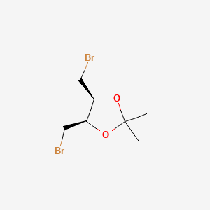 (4R,5S)-4,5-Bis(bromomethyl)-2,2-dimethyl-1,3-dioxolane