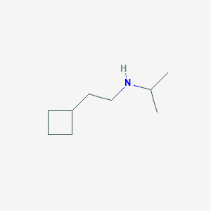 (2-Cyclobutylethyl)(propan-2-yl)amine
