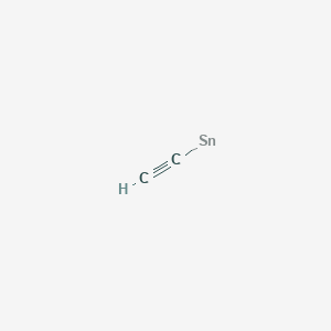 molecular formula C2HSn B14667627 CID 57469320 