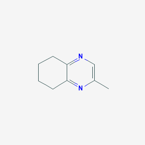 molecular formula C9H12N2 B14667635 2-Methyl-5,6,7,8-tetrahydroquinoxaline CAS No. 38917-65-6