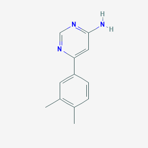 6-(3,4-Dimethylphenyl)pyrimidin-4-amine