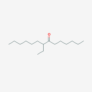 molecular formula C16H32O B14667732 8-Ethyltetradecan-7-one CAS No. 50395-56-7