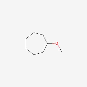 molecular formula C8H16O B14667756 Methoxycycloheptane CAS No. 42604-04-6