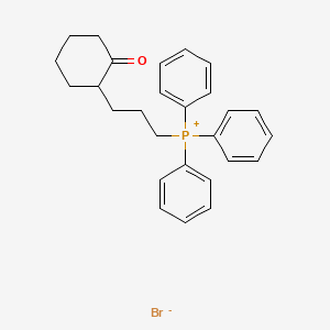 [3-(2-Oxocyclohexyl)propyl](triphenyl)phosphanium bromide