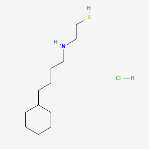 Ethanethiol, 2-((4-cyclohexylbutyl)amino)-, hydrochloride