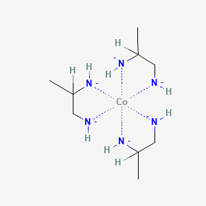 1-Azanidylpropan-2-ylazanide;cobalt