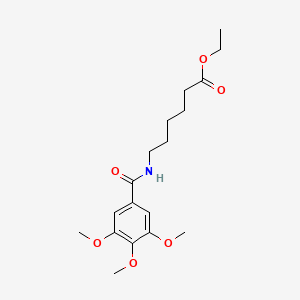 Ethyl 6-(3,4,5-trimethoxybenzamido)hexanoate