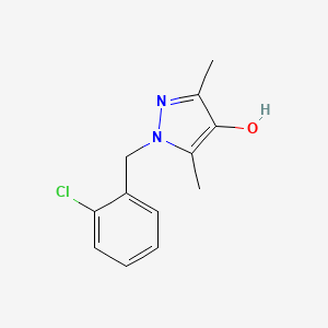 1-(2-Chlorobenzyl)-3,5-dimethyl-1H-pyrazol-4-ol