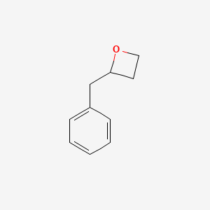 molecular formula C10H12O B14667951 2-Benzyloxetane CAS No. 45974-80-9