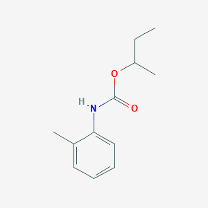 molecular formula C12H17NO2 B14667990 Butan-2-yl (2-methylphenyl)carbamate CAS No. 38365-97-8