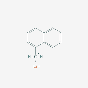 molecular formula C11H9Li B14668003 Lithium (naphthalen-1-yl)methanide CAS No. 36456-28-7