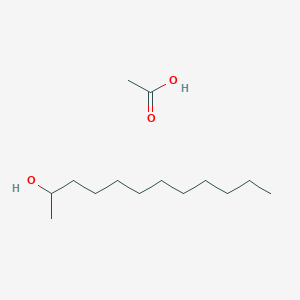 Acetic acid;dodecan-2-ol