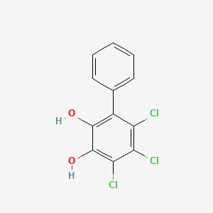 (1,1'-Biphenyl)-ar,ar'-diol, trichloro-