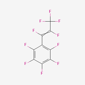 1,2,3,4,5-Pentafluoro-6-(1,2,3,3,3-pentafluoroprop-1-en-1-yl)benzene