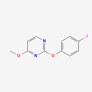 molecular formula C11H9IN2O2 B1466818 2-(4-Iodophenoxy)-4-methoxypyrimidine CAS No. 894400-12-5
